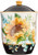 Certified International Sunflower Fields 3 Piece Canister Set  52 oz  74 oz  96 oz. Capacity  Multi Colored