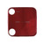 Nokia 7705 Twist  Back Cover /  Battery Door - Red (Bulk Packaging)