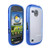 OEM Verizon Samsung Continuum Galaxy S SCH-i400 Plastic Frosted Case  TPU Grip (Blue) (Bulk Packaging)