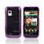 Samsung i500 Fascinate Snap On Case - Purple (Bulk Packaging)