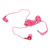 ErgoFit In-Ear Earbud Headphones (Pink)