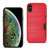 Reiko iPhone XS Max Hybrid Case With Card Holder In Red