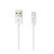 REIKO IPHONE 6 3FT LIGHTING CERTIFIED USB DATA CABLE IN WHITE