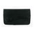 Technocel Universal Small Horizontal Leather Pouch with Magnetic Closure - Black