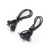 (2 PCS) 2.5mm to Male Flash PC Sync Cable 12-Inch/30CM 2.5mm Plug to Male Flash Sync Cord for Camera Photography Connector