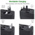 Travel Adapter  Worldwide All in One Universal Travel Adaptor Wall AC Power Plug Adapter Wall Charger with Dual USB Charging Ports for USA EU UK AUS Cell Phone Laptop