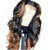 QUINLUX WIGS 150% Density Body Wave Lace Front Human Hair Wigs Ombre Color 1BT30