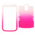 Unlimited Cellular Rocker Snap-On Case for Samsung Galaxy S2 Hercules T989 - Leather Fiinish White / Pink Egg Crack