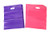 Kivvo 200 Merchandise Plastic Bags 12x15  Pink and Purple Cute Retail Shopping Bags with Die Cut Handle