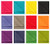 COTTON CRAFT 12 Pack Multicolor Kitchen Towels 16x28 Inches- Pure Cotton  Absorbent Waffle Weave