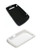 2 Pack - OEM BlackBerry 9520 9550 Storm2 Silicon Skin Case - White & Black
