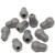 Cafurty 10PCS Super Soft Earplug Eartips Earpieces for Most Stethoscope (Gray)