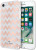 kate spade new york Protective Hardshell Case for iPhone 8/7 - Chevron Rose Gold Foil/Clear