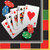 Casino Party Beverage Napkins  16 Ct.