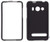 5 Pack -Wireless Solutions Soft Touch Snap-On Case for HTC EVO 4G - Black