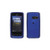 5 Pack -Two piece Soft Touch Snap-On Case for LG Rumor Touch LN510 UN510. Dark Blue