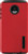 Incipio DualPro Case for Motorola Moto Z Droid Force - Red / Black