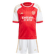 SAKA #7 Arsenal 23/24 Kid's Home Shirt and Shorts - Arsenal Font