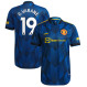 R.VARANE #19 Men's 21/22 Authentic Manchester United Third Shirt
