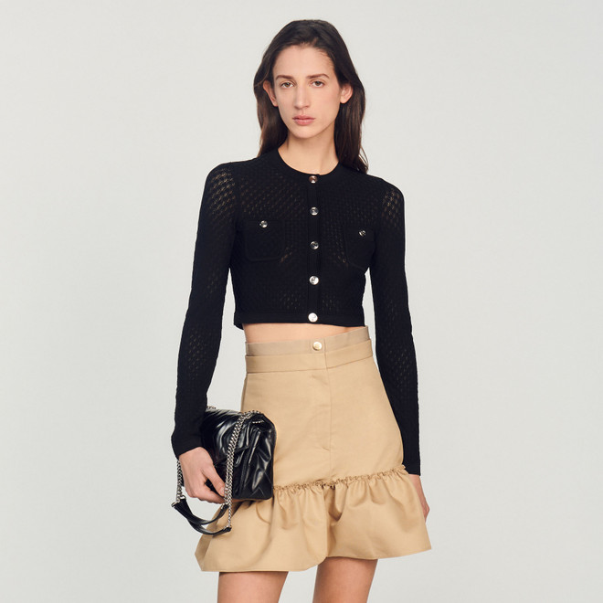Yza quilted bag - Black