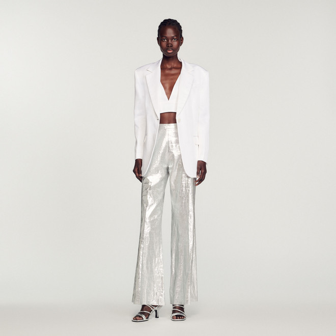 White tailored jacket - White