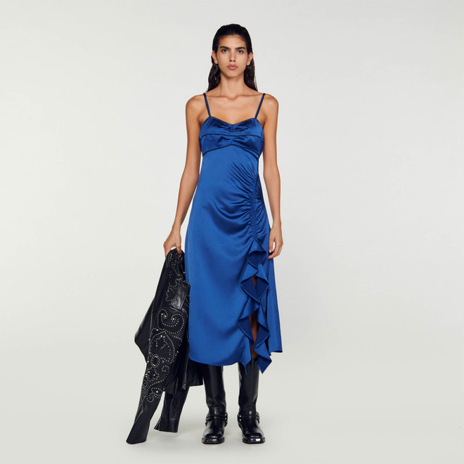 Strappy dress - Blue