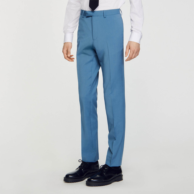 Suit Trousers - Blue