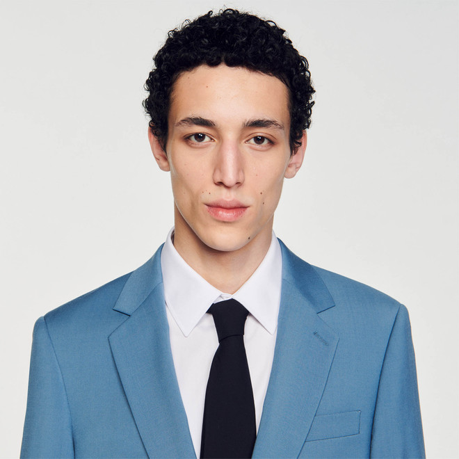 Wool suit jacket - Blue