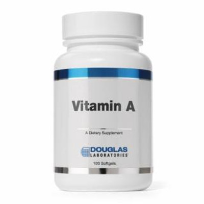 Douglas Labs Vitamin A  3,000 mcg (10,000 IU) 100 Softgels