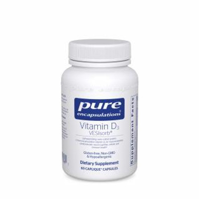 Pure Encapsulations Vitamin D3 VESIsorb 60 capsules