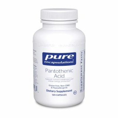 Pure Encapsulations Pantothenic Acid 120 capsules