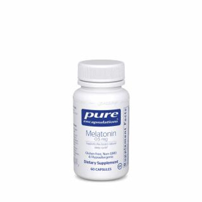 Pure Encapsulations Melatonin 0.5 Mg. 60 capsules