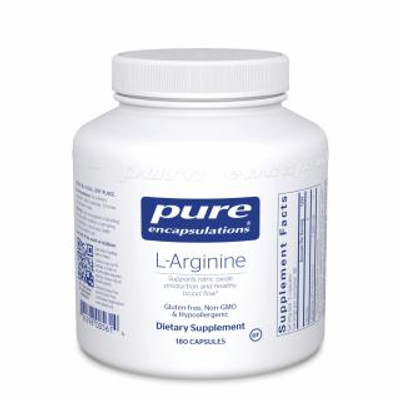 Pure Encapsulations L-Arginine 180 capsules