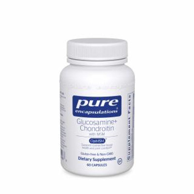 Pure Encapsulations Glucosamine Chondroitin W/ MSM 60 capsules