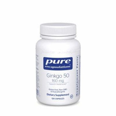 Pure Encapsulations Ginkgo 50 160 Mg. 120 capsules