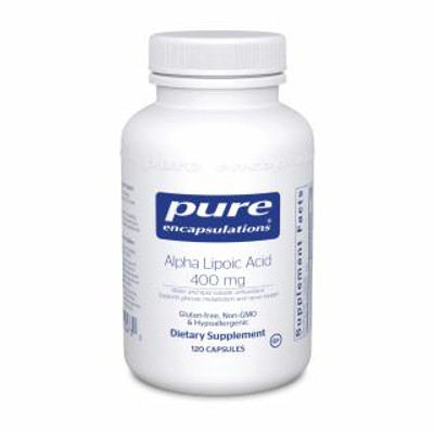 Pure Encapsulations Alpha Lipoic Acid 400 Mg 120 capsules