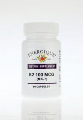 Energique K-2 100 MCG. 60 Capsules