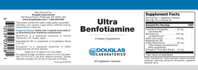 Douglas Labs Ultra Benfotiamine 60 capsules