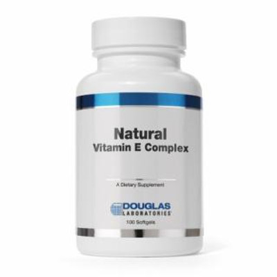 Douglas Labs Natural Vitamin E Complex 400 IU 100 soft gels