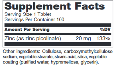 Douglas Labs Zinc Picolinate Complex  50 mg 100 capsules