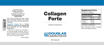 Douglas Labs Collagen Forte 300  capsules