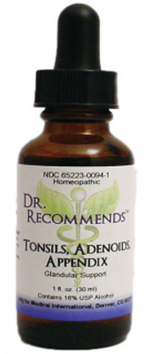 Dr. Recommends Tonsils/ Adenoids/ Apdx 1 oz