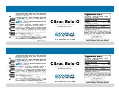 Douglas Labs  Citrus Solu-Q 30 100 mg capsules