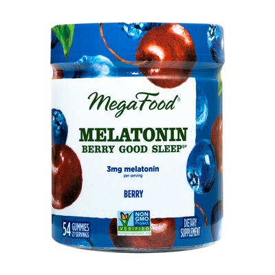 MegaFood Melatonin Berry Good Sleep Gummy 54 ct