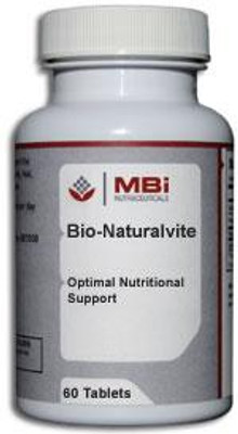 MBi Nutraceuticals Bio-Naturalvite 120 Tablets