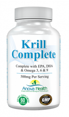Anova Health Krill Complete 500 mg 60 softgels