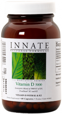 Innate Response Vitamin D 5000IU 60 count caps