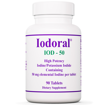 Iodoral IOD-50mg iodine/iodide 90 tablets