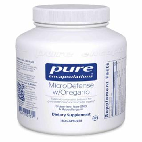 Pure Encapsulations MicroDefense with Oregano 180 capsules