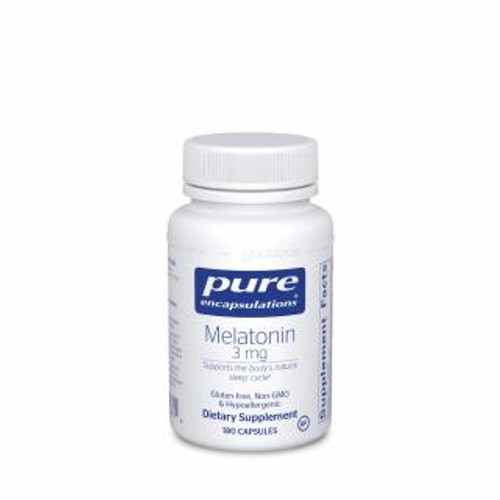 Pure Encapsulations Melatonin 3 Mg. 180 capsules